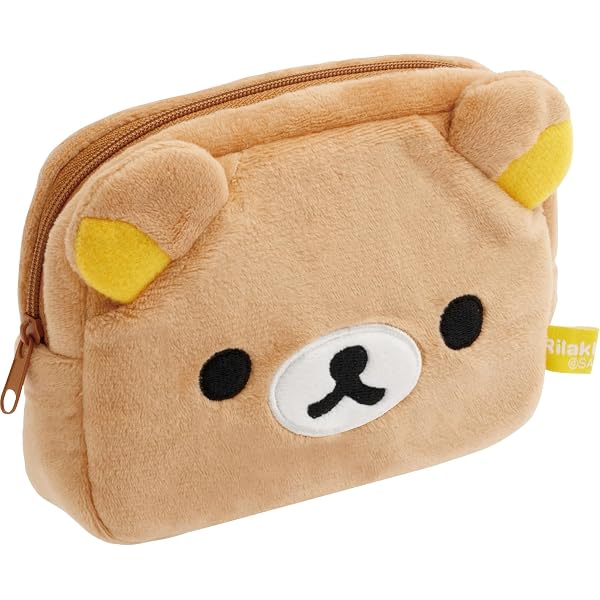 Amazon.co.jp: サンエックス リラックマ ミラー付ぬいぐるみポーチ